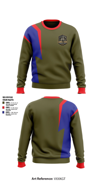 Camel kids Crew Neck Sweatshirt - 5