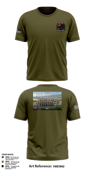 Old School Cotton Feel Shirt, 118th CES, Air Force, Teamtime, Team time, sublimation, custom sports apparel, team uniforms, spirit wear, spiritwear, sports uniforms, custom shirts, team store, custom team store, fundraiser sports, apparel fundraiser