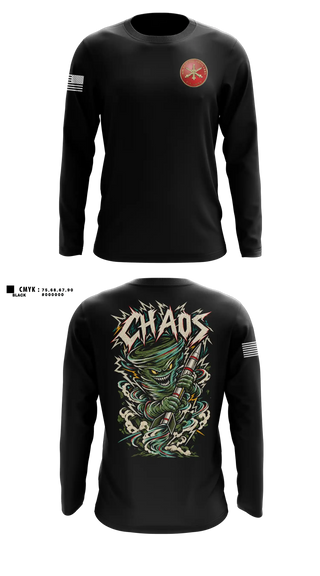 Long Sleeve Performance Shirt, C BTRY, 2-6 ADA, Army, Teamtime, Team time, sublimation, custom sports apparel, team uniforms, spirit wear, spiritwear, sports uniforms, custom shirts, team store, custom team store, fundraiser sports, apparel fundraiser
