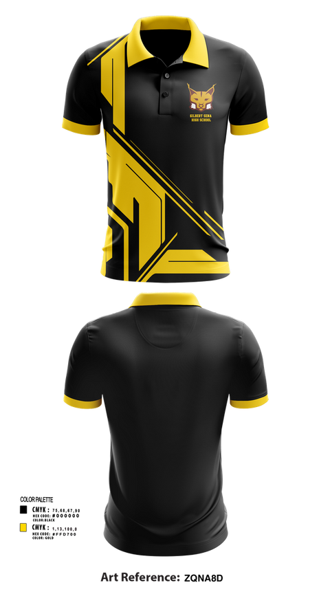Short Sleeve Performance Polo, Gilbert Sena High School, Spirit Store, Teamtime, Team time, sublimation, custom sports apparel, team uniforms, spirit wear, spiritwear, sports uniforms, custom shirts, team store, custom team store, fundraiser sports, apparel fundraiser