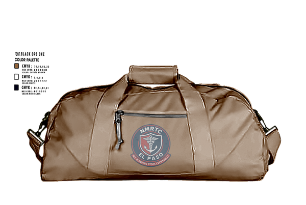 Duffle Bag, NMRTC El Paso, , Teamtime, Team time, sublimation, custom sports apparel, team uniforms, spirit wear, spiritwear, sports uniforms, custom shirts, team store, custom team store, fundraiser sports, apparel fundraiser
