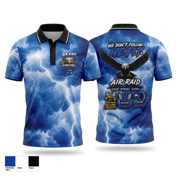 Short Sleeve Performance Polo, Airport C-team, , Teamtime, Team time, sublimation, custom sports apparel, team uniforms, spirit wear, spiritwear, sports uniforms, custom shirts, team store, custom team store, fundraiser sports, apparel fundraiser
