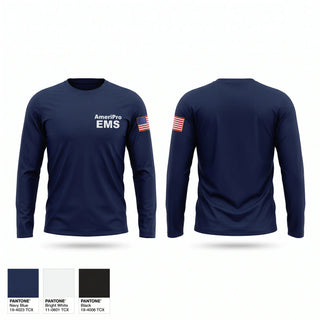 Long Sleeve Performance Shirt, AmeriPro EMS, EMS/EMT, Teamtime, Team time, sublimation, custom sports apparel, team uniforms, spirit wear, spiritwear, sports uniforms, custom shirts, team store, custom team store, fundraiser sports, apparel fundraiser