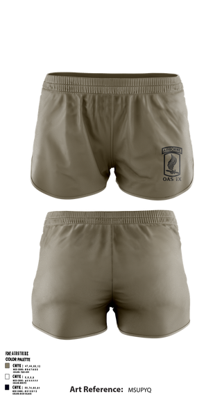 Ranger Panties, 173RD SECFOR OAS IX, Army, Teamtime, Team time, sublimation, custom sports apparel, team uniforms, spirit wear, spiritwear, sports uniforms, custom shirts, team store, custom team store, fundraiser sports, apparel fundraiser