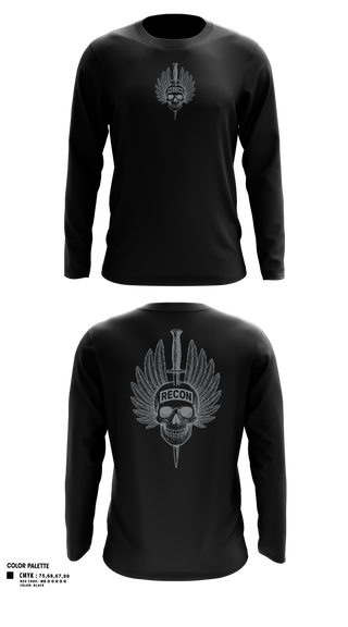 Long Sleeve Performance Shirt, HHC 1/109th INF, Army, Teamtime, Team time, sublimation, custom sports apparel, team uniforms, spirit wear, spiritwear, sports uniforms, custom shirts, team store, custom team store, fundraiser sports, apparel fundraiser
