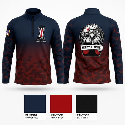 HFR Heavy Rescue 85328610 Quarter Zip Jacket - 1