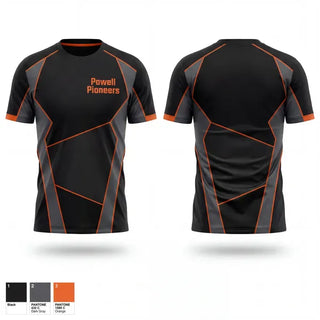 Football Jersey, Powell Pioneers, Baseball, Teamtime, Team time, sublimation, custom sports apparel, team uniforms, spirit wear, spiritwear, sports uniforms, custom shirts, team store, custom team store, fundraiser sports, apparel fundraiser