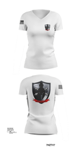 E/1-79 FA 20170635 Women's Short Sleeve V-neck Shirt - 102