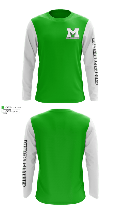 Monahans Loboes 90909476 Long Sleeve Performance Shirt 3