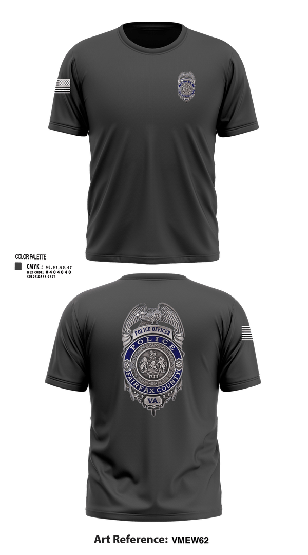 Short Sleeve Performance Shirt, Reston Midnights B Squad, Police, Teamtime, Team time, sublimation, custom sports apparel, team uniforms, spirit wear, spiritwear, sports uniforms, custom shirts, team store, custom team store, fundraiser sports, apparel fundraiser