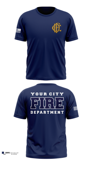 Old School Cotton Feel Shirt, Canadian Volunteer Fire Department, Fire Department, Teamtime, Team time, sublimation, custom sports apparel, team uniforms, spirit wear, spiritwear, sports uniforms, custom shirts, team store, custom team store, fundraiser sports, apparel fundraiser