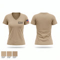 31 Rescue Squadron Women's Short Sleeve V-neck Shirt - 1