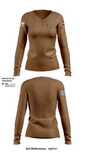 434th FA BDE H2F 66050824 Women's Long Sleeve V-neck Shirt - 104