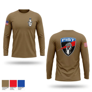 Long Sleeve Performance Shirt, 2-7IN FIST, Army, Teamtime, Team time, sublimation, custom sports apparel, team uniforms, spirit wear, spiritwear, sports uniforms, custom shirts, team store, custom team store, fundraiser sports, apparel fundraiser