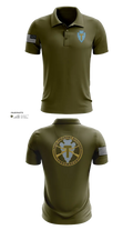 36th Infantry Division A Co 1-141 23724851 Short Sleeve Performance Polo - 21
