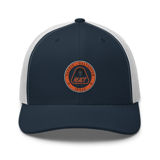 Harris/Galveston County REACT 98320427 Retro Trucker Hat | Yupoong 6606
