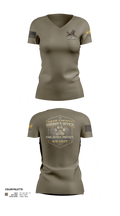 Dane County K9 Women's Short Sleeve V-neck Shirt - 21