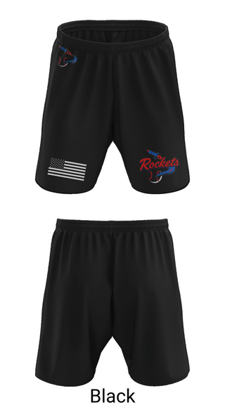 Athletic Shorts With Pockets, Space Coast Rockets, Baseball, Teamtime, Team time, sublimation, custom sports apparel, team uniforms, spirit wear, spiritwear, sports uniforms, custom shirts, team store, custom team store, fundraiser sports, apparel fundraiser