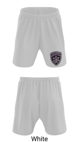 Athletic Shorts With Pockets, Rensselaer County Sheriff’s Deputies, Police, Teamtime, Team time, sublimation, custom sports apparel, team uniforms, spirit wear, spiritwear, sports uniforms, custom shirts, team store, custom team store, fundraiser sports, apparel fundraiser