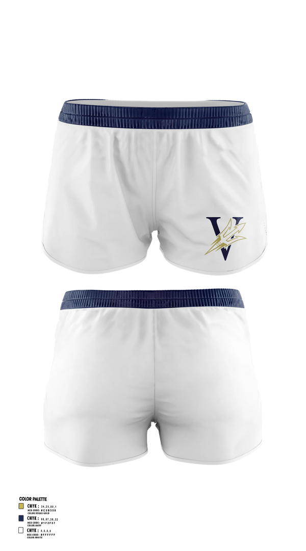 Womens Shorts, Varina, Track & Field, Teamtime, Team time, sublimation, custom sports apparel, team uniforms, spirit wear, spiritwear, sports uniforms, custom shirts, team store, custom team store, fundraiser sports, apparel fundraiser