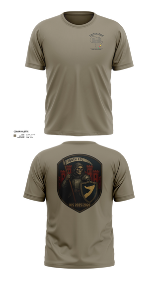 Short Sleeve Performance Shirt, 180th ESC Kismayo, Army, Teamtime, Team time, sublimation, custom sports apparel, team uniforms, spirit wear, spiritwear, sports uniforms, custom shirts, team store, custom team store, fundraiser sports, apparel fundraiser