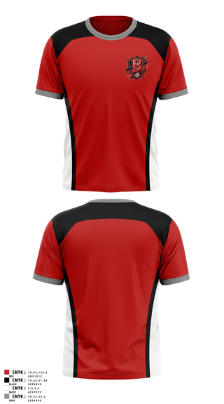 Short Sleeve Performance Shirt, Bremen Soccer, Men's Soccer, Teamtime, Team time, sublimation, custom sports apparel, team uniforms, spirit wear, spiritwear, sports uniforms, custom shirts, team store, custom team store, fundraiser sports, apparel fundraiser