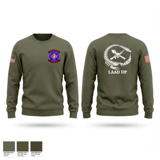 Crew Neck Sweatshirt, 3d LAAD Bn, Marines, Teamtime, Team time, sublimation, custom sports apparel, team uniforms, spirit wear, spiritwear, sports uniforms, custom shirts, team store, custom team store, fundraiser sports, apparel fundraiser