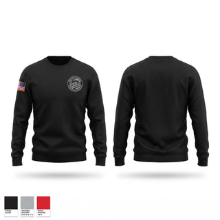 Crew Neck Sweatshirt, Major Crime Unit, Police, Teamtime, Team time, sublimation, custom sports apparel, team uniforms, spirit wear, spiritwear, sports uniforms, custom shirts, team store, custom team store, fundraiser sports, apparel fundraiser