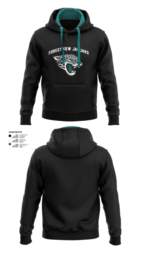 Hoodie, Forestview Jaguars, Men's Basketball, Teamtime, Team time, sublimation, custom sports apparel, team uniforms, spirit wear, spiritwear, sports uniforms, custom shirts, team store, custom team store, fundraiser sports, apparel fundraiser
