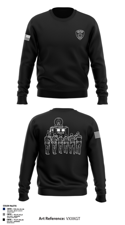 Team 3 37377500 Crew Neck Sweatshirt - 3