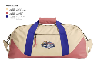Duffle Bag, Wild Things, Baseball, Teamtime, Team time, sublimation, custom sports apparel, team uniforms, spirit wear, spiritwear, sports uniforms, custom shirts, team store, custom team store, fundraiser sports, apparel fundraiser