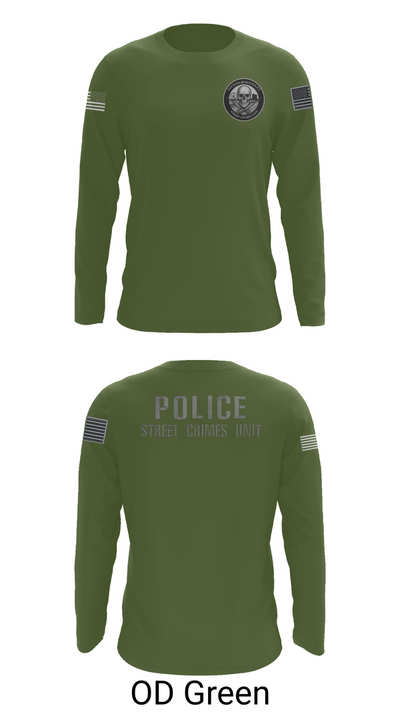 STREET CRIMES 66596550 Long Sleeve Performance Shirt 44
