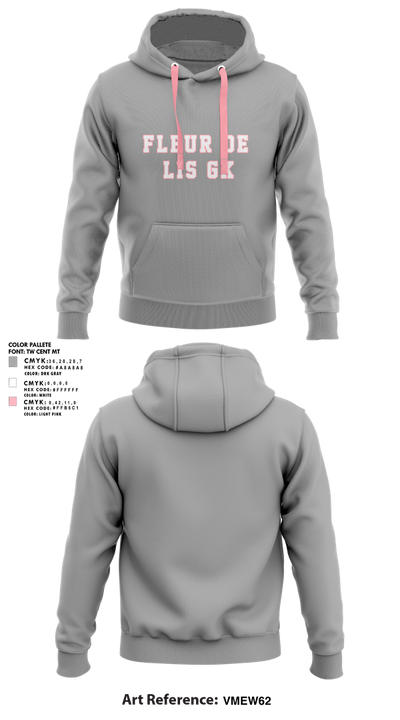 Fleur de Lis GK 35360512 Hoodie - 1
