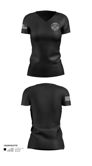 Womens Short Sleeve Vneck Shirt, NEMHS EMS, EMS/EMT, Teamtime, Team time, sublimation, custom sports apparel, team uniforms, spirit wear, spiritwear, sports uniforms, custom shirts, team store, custom team store, fundraiser sports, apparel fundraiser