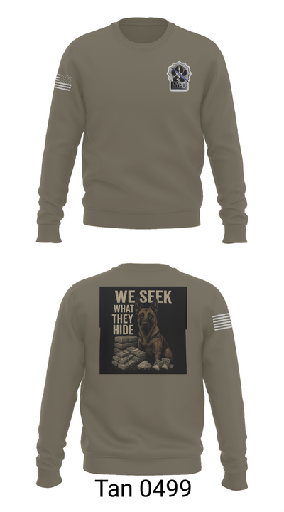 Narcotics K9 63808896 Crew Neck Sweatshirt - 62