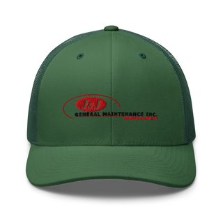 J &J GMI 6601306 Retro Trucker Hat | Yupoong 6606