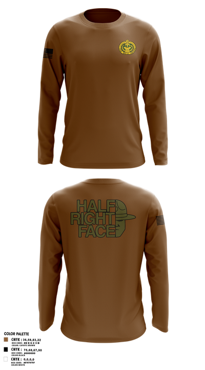 C Co 2/397th 69046746 Long Sleeve Performance Shirt 1