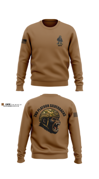 Crew Neck Sweatshirt, 1136th MP Co, , Teamtime, Team time, sublimation, custom sports apparel, team uniforms, spirit wear, spiritwear, sports uniforms, custom shirts, team store, custom team store, fundraiser sports, apparel fundraiser