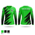CSA Lacey Women's Long Sleeve V-neck Shirt - 1