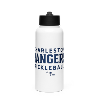 Charleston Rangers Pickleball 48362347 Stainless Steel Water Bottle with a Straw Lid