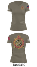 H Co 1-66 37494476 Women's Short Sleeve V-neck Shirt - 68