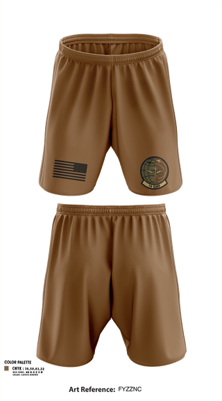 Athletic Shorts With Pockets, 10th Expeditionary Aeromedical Evacuation Flight (10th EAEF/26.1), , Teamtime, Team time, sublimation, custom sports apparel, team uniforms, spirit wear, spiritwear, sports uniforms, custom shirts, team store, custom team store, fundraiser sports, apparel fundraiser