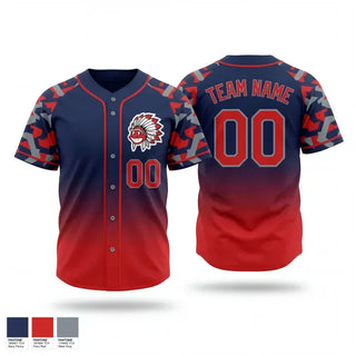 Full Button Baseball Jersey, Hill City Indians, Baseball, Teamtime, Team time, sublimation, custom sports apparel, team uniforms, spirit wear, spiritwear, sports uniforms, custom shirts, team store, custom team store, fundraiser sports, apparel fundraiser