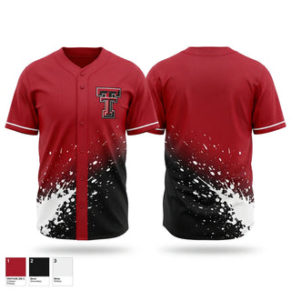 Full Button Baseball Jersey, Tualatin Timberwolves, Baseball, Teamtime, Team time, sublimation, custom sports apparel, team uniforms, spirit wear, spiritwear, sports uniforms, custom shirts, team store, custom team store, fundraiser sports, apparel fundraiser