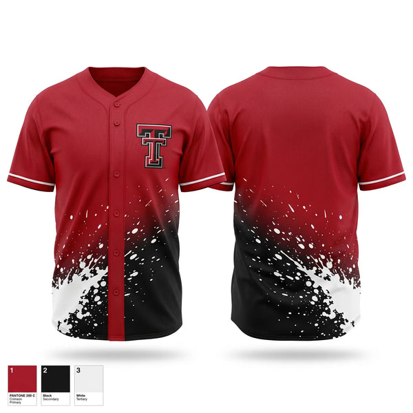 Full Button Baseball Jersey, Tualatin Timberwolves, Baseball, Teamtime, Team time, sublimation, custom sports apparel, team uniforms, spirit wear, spiritwear, sports uniforms, custom shirts, team store, custom team store, fundraiser sports, apparel fundraiser