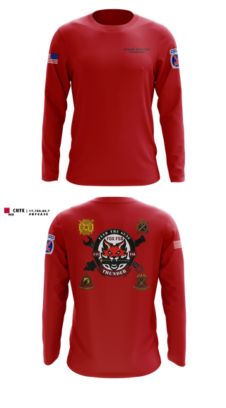 Long Sleeve Performance Shirt, F FSB, 5-25 FAR, Army, Teamtime, Team time, sublimation, custom sports apparel, team uniforms, spirit wear, spiritwear, sports uniforms, custom shirts, team store, custom team store, fundraiser sports, apparel fundraiser