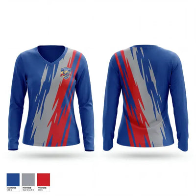 Breakers 6779350 Women's Long Sleeve V-neck Shirt - 1