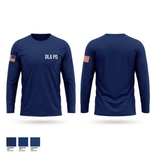 Long Sleeve Performance Shirt, DLA PD, Police, Teamtime, Team time, sublimation, custom sports apparel, team uniforms, spirit wear, spiritwear, sports uniforms, custom shirts, team store, custom team store, fundraiser sports, apparel fundraiser