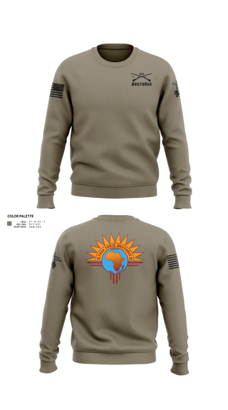 Crew Neck Sweatshirt, Task Force Bastards, , Teamtime, Team time, sublimation, custom sports apparel, team uniforms, spirit wear, spiritwear, sports uniforms, custom shirts, team store, custom team store, fundraiser sports, apparel fundraiser