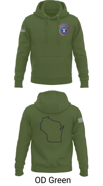 Waukesha recruiting station 70828393 Hoodie - 58